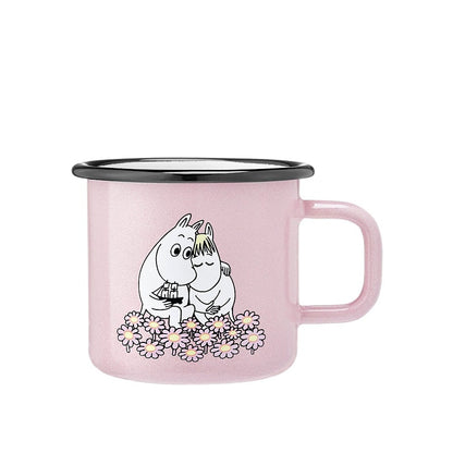 The Moomins enamel mug 3.7dl, Together