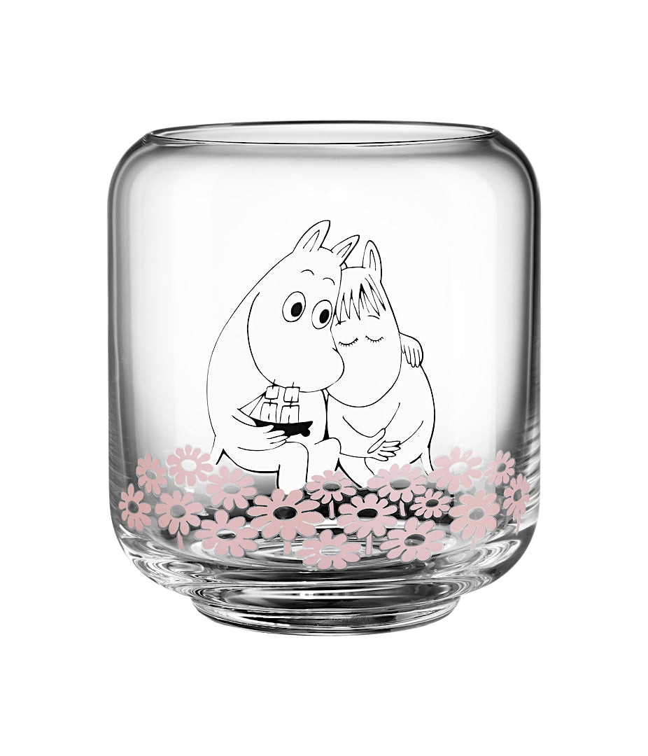 The Moomins Tealight Holder/Vase 10cm, Together