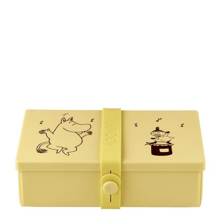 Mumitroldene Lunch Box 01, Rektangulær, citrus - Dsignhouse