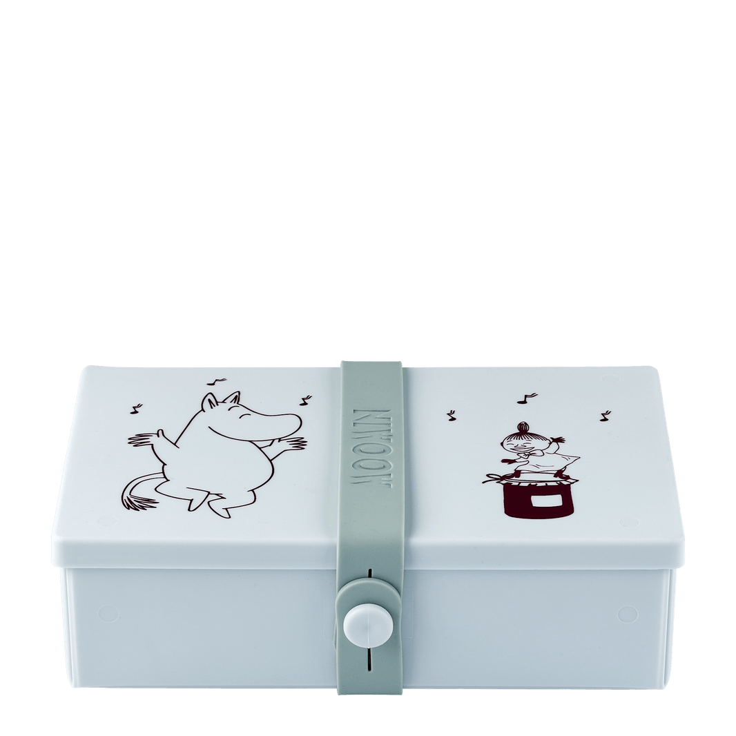 Mumitroldene Lunch Box 01, Rektangulær, morning mist - Dsignhouse