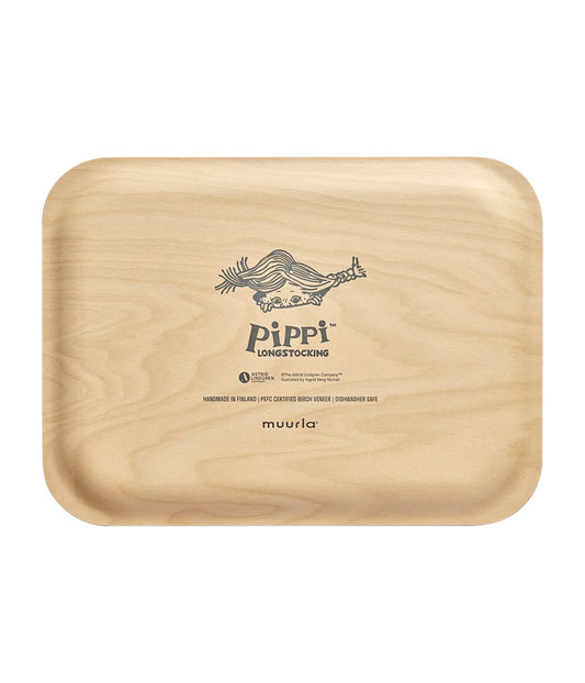 Pippi Longstocking tray 27x20cm, Pippi and the Horse