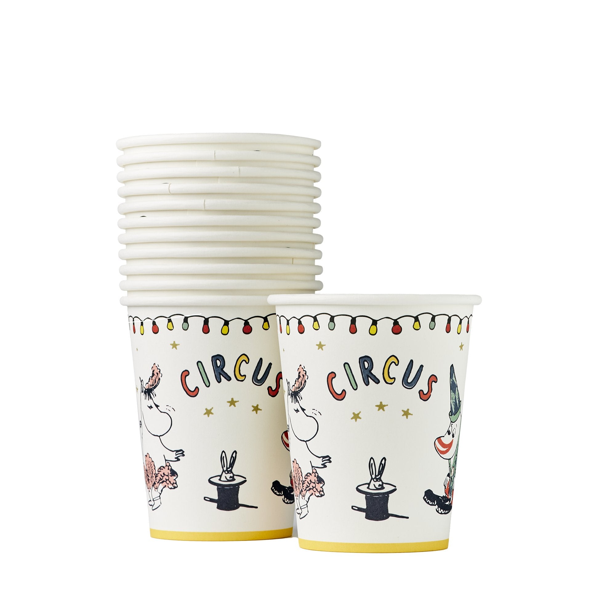 Mumitroldene Circus hotcup 250ml 12st - Dsignhouse