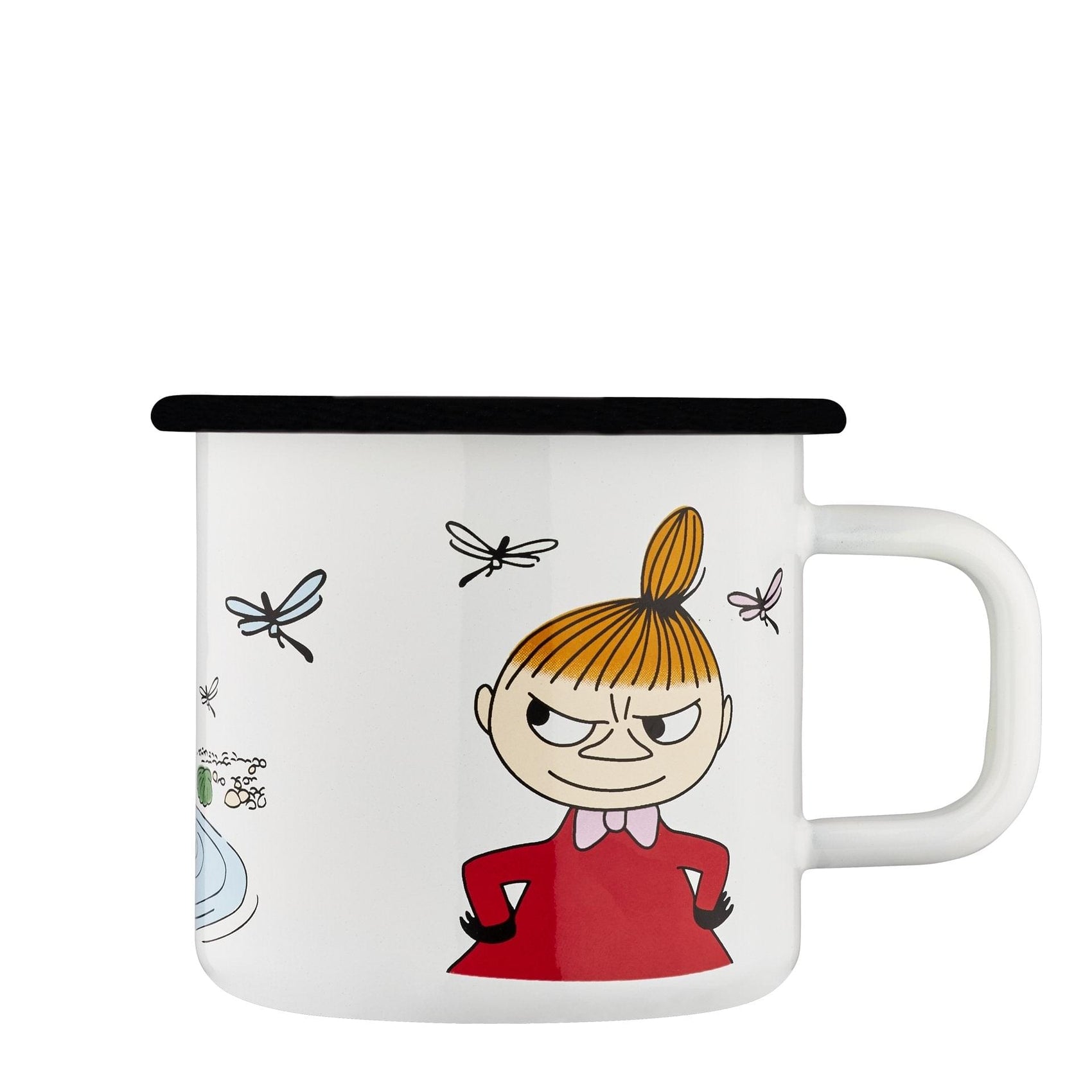 The Moomins enamel mug 3.7dl Little My Colors