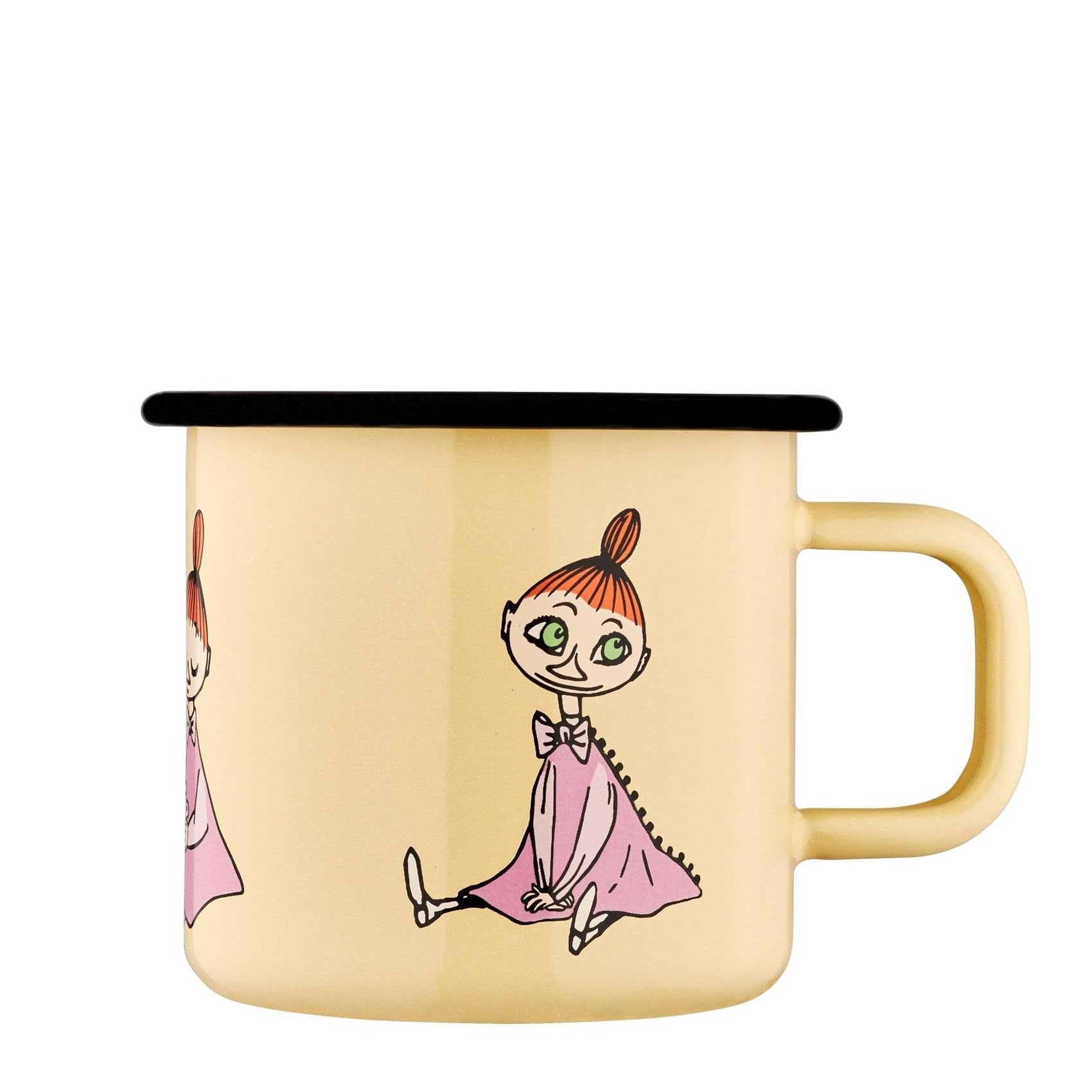 The Moomins enamel mug 3.7dl Mymble Retro