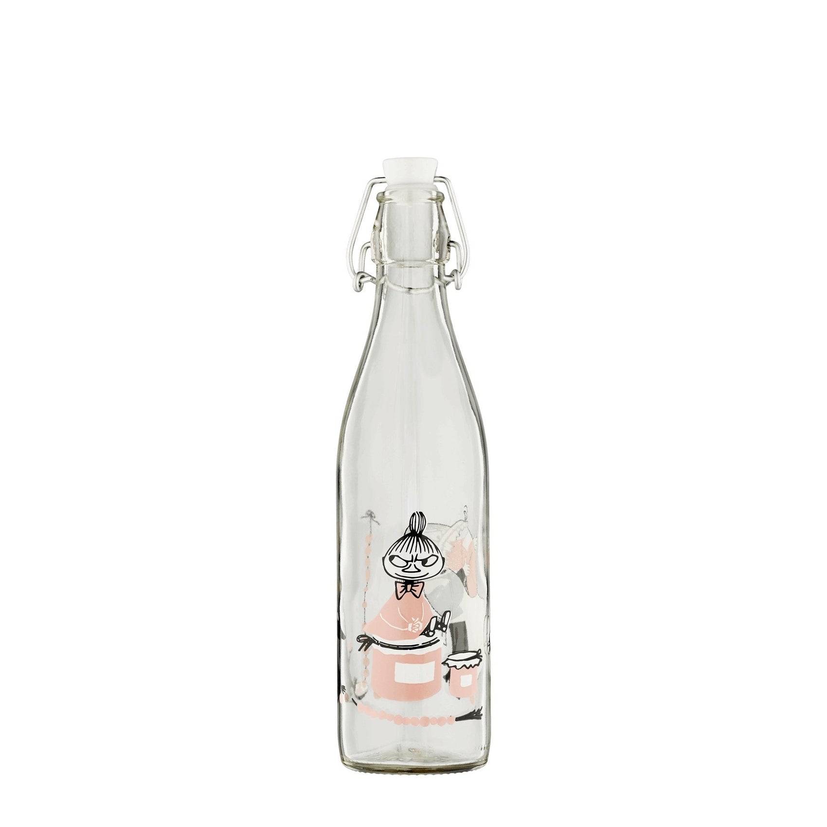 Moomin glass bottle 0.5l Marmalade