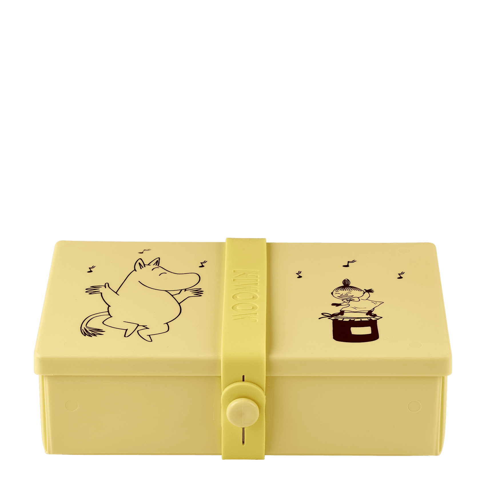The Moomins Lunch Box 01, rectangular, citrus