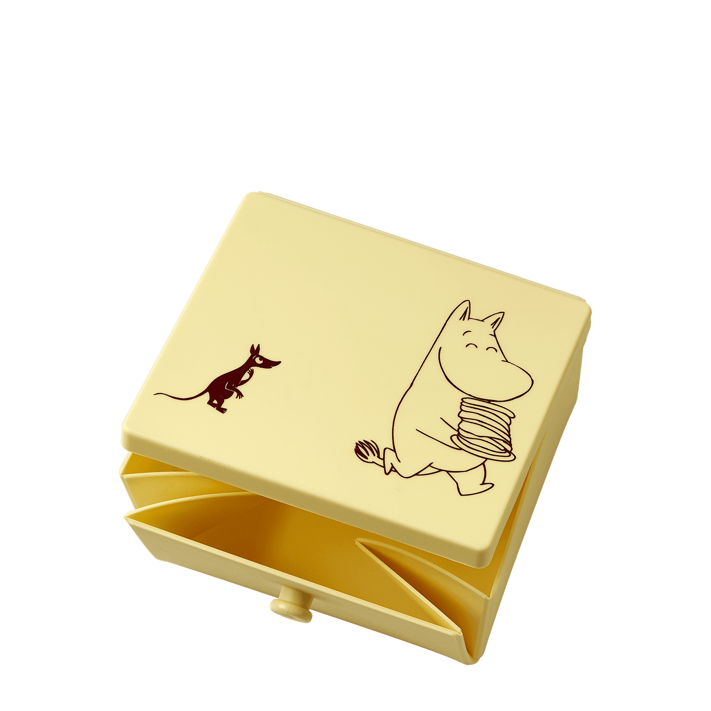 Mumitroldene Lunch Box 02, firkantet, citrus - Dsignhouse