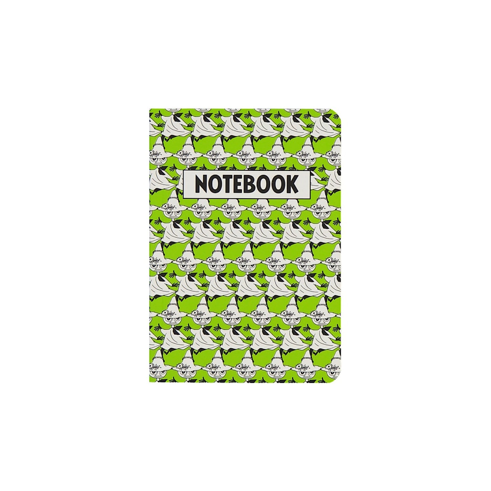 Mumitroldene Moomin Pop Art notebook A5 grøn - Dsignhouse