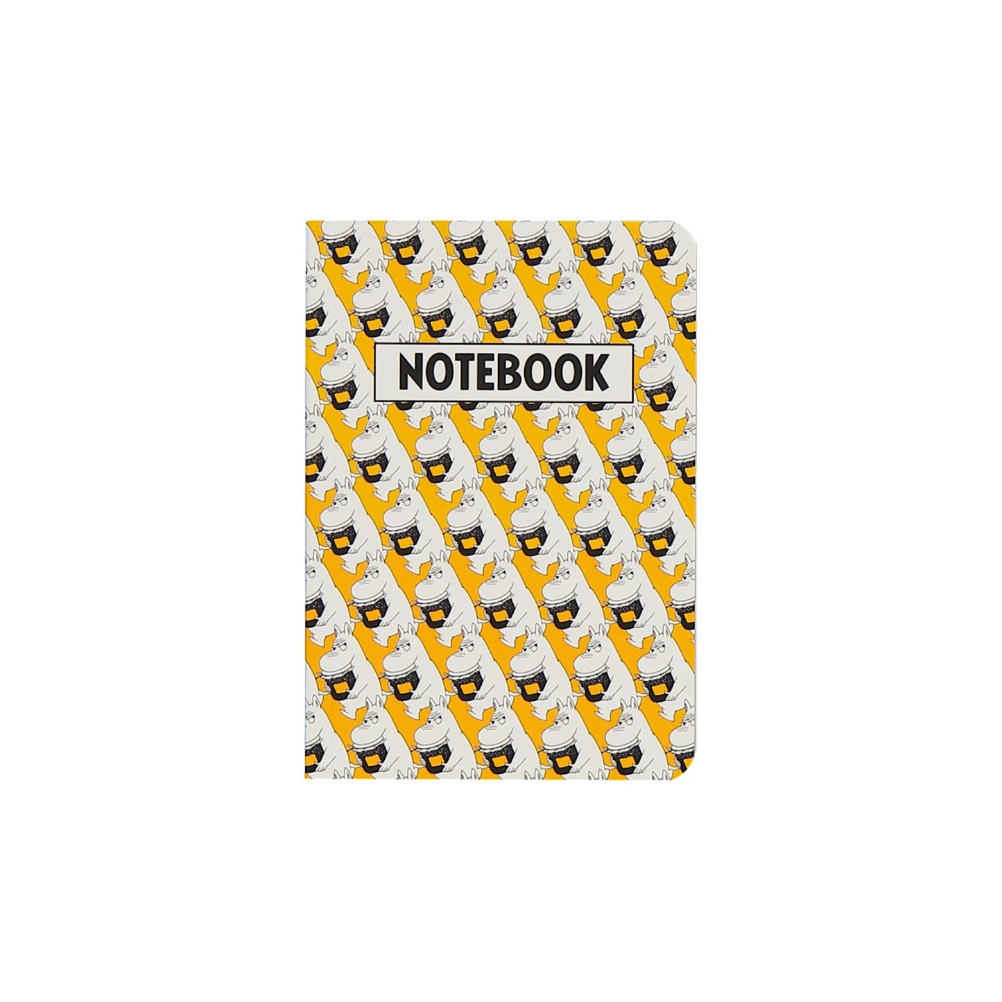 Mumitroldene Moomin Pop Art notebook A5 gul - Dsignhouse