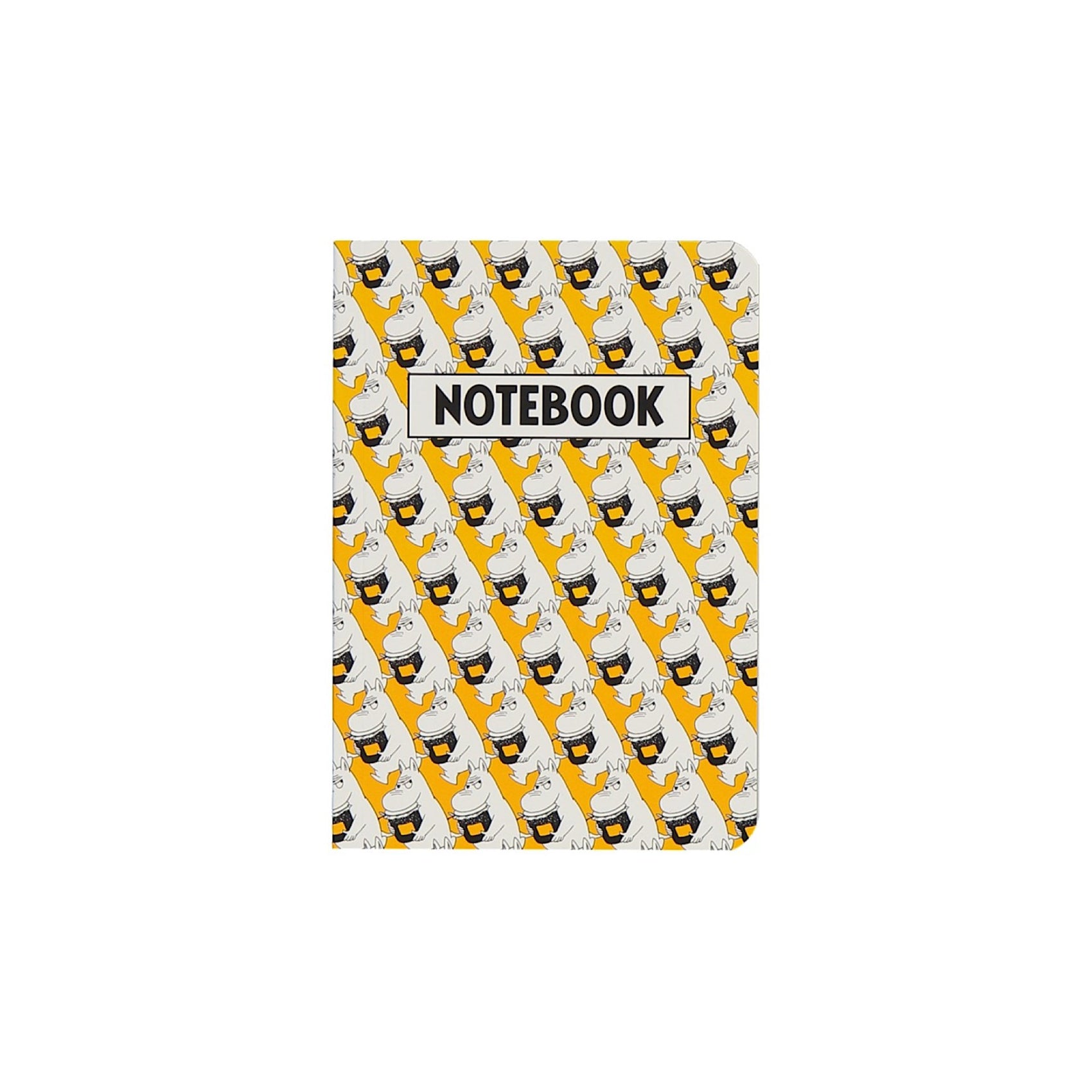 Mumitroldene Moomin Pop Art notebook A5 gul