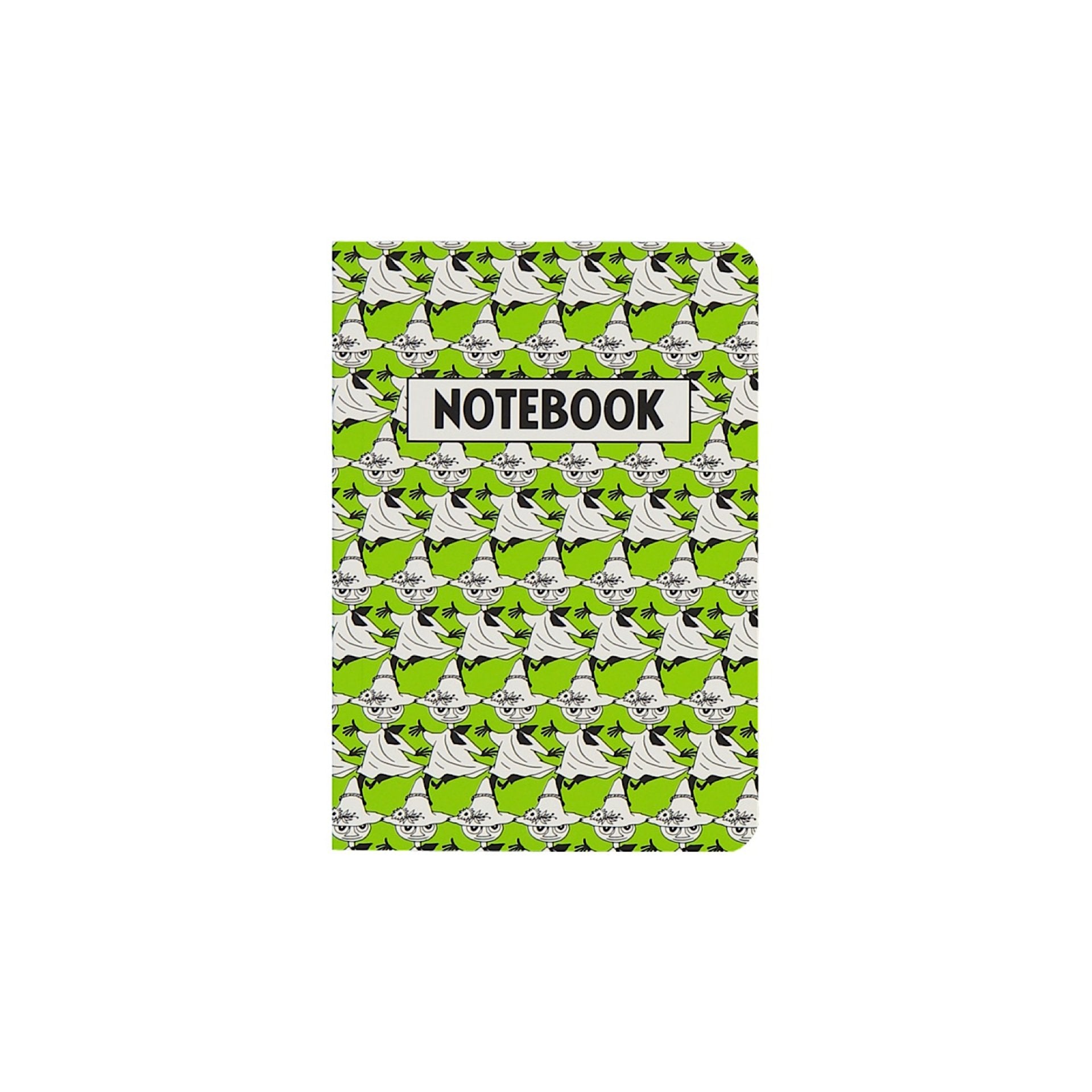 Mumitroldene Moomin Pop Art notebook A6 grøn - Dsignhouse
