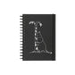 Mumitroldene Moomin wire notebook A5, hard cover, sort - Dsignhouse