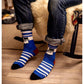 Mumitroldene Nvrlnd sokker Papa Stripe Crew L/XL - Dsignhouse