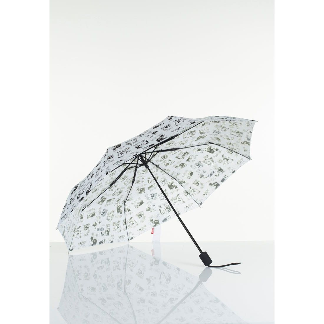 Mumitroldene paraply 100cm "Garden" hvid - Dsignhouse