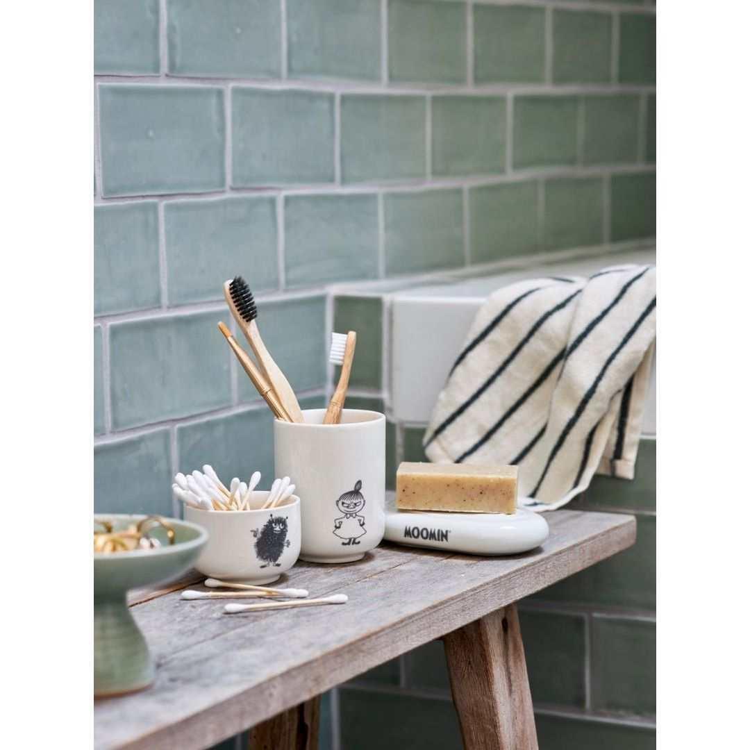 Moomin sæbeskål keramik Valley white - A-grade porcelæn/keramik.