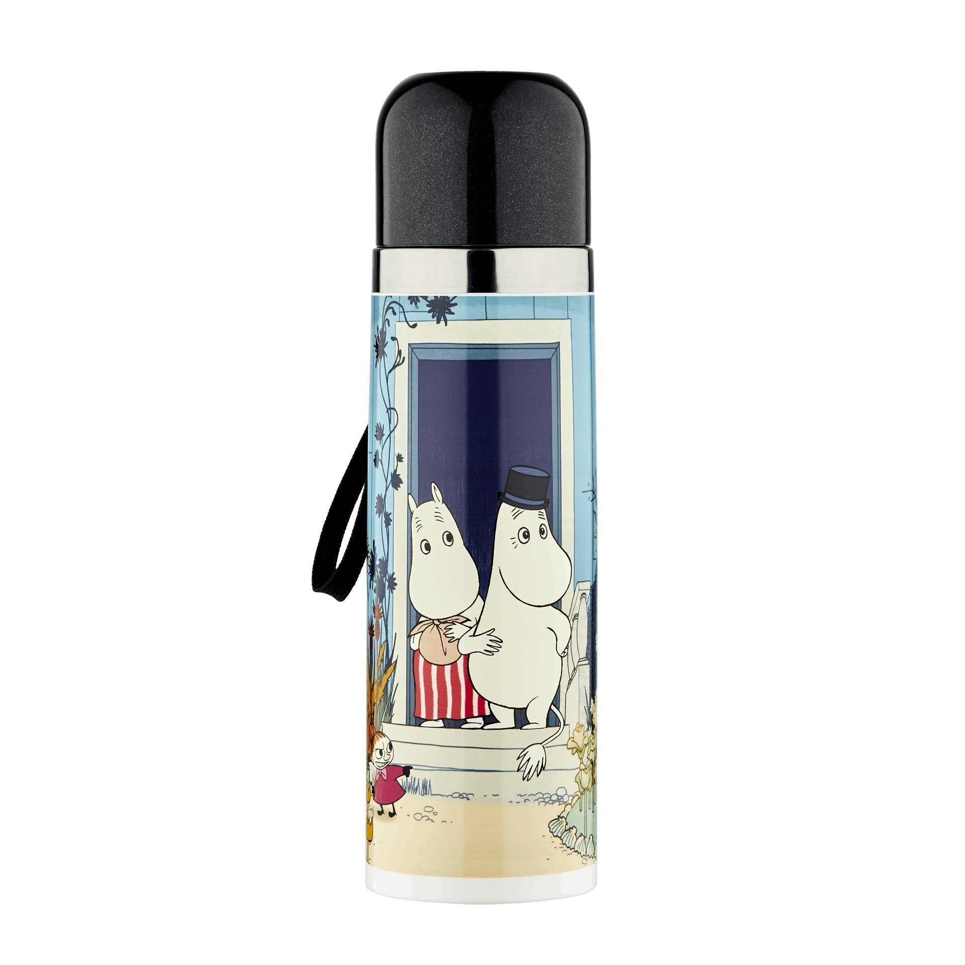 Moomin trolls thermos jug 0.5L door step