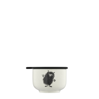 Mumitroldene vatpindekrus Valley White - A-grade porcelæn/keramik - Låg i silikone - Dsignhouse