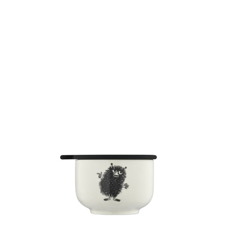 Mumitroldene vatpindekrus Valley White - A-grade porcelæn/keramik - Låg i silikone - Dsignhouse